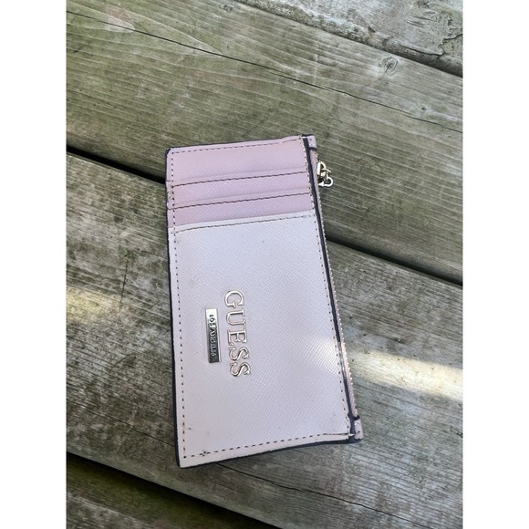 GUESS Lacombe Carry All Pink And Cardholder - Picture 4 of 12